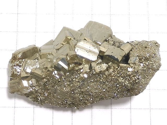 [Video][One of a kind] Golden Pyrite Cluster 1pc NO.23