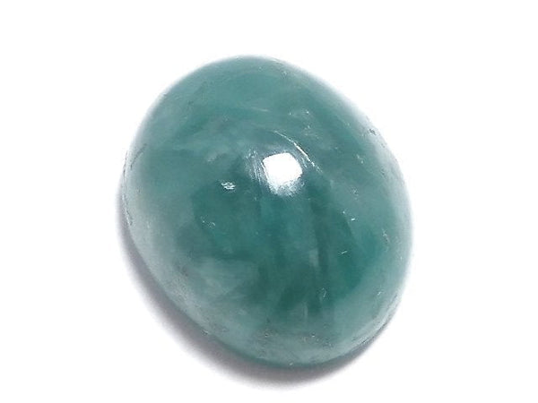 [Video][One of a kind] Green Mica Cabochon 1pc NO.16