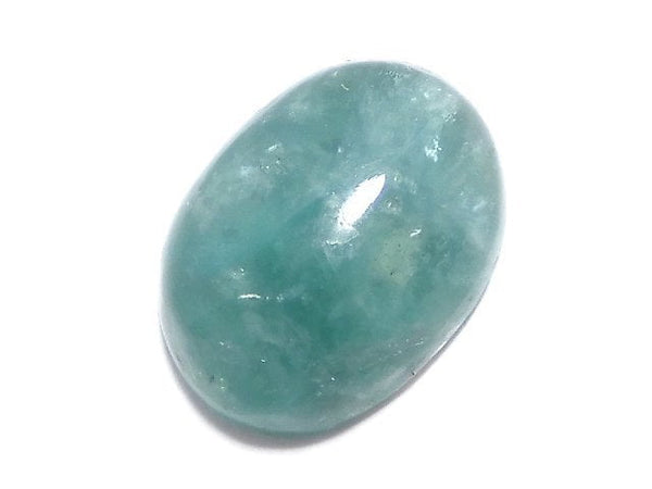 [Video][One of a kind] Green Mica Cabochon 1pc NO.17