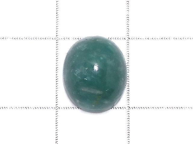 [Video][One of a kind] Green Mica Cabochon 1pc NO.18