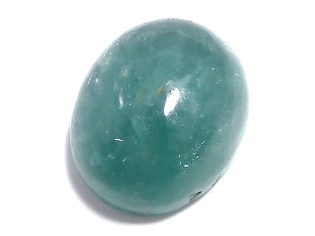 [Video][One of a kind] Green Mica Cabochon 1pc NO.25