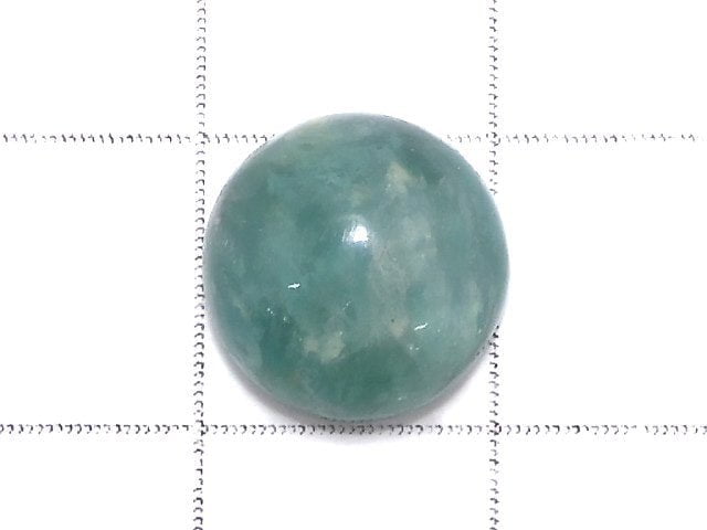 [Video][One of a kind] Green Mica Cabochon 1pc NO.27