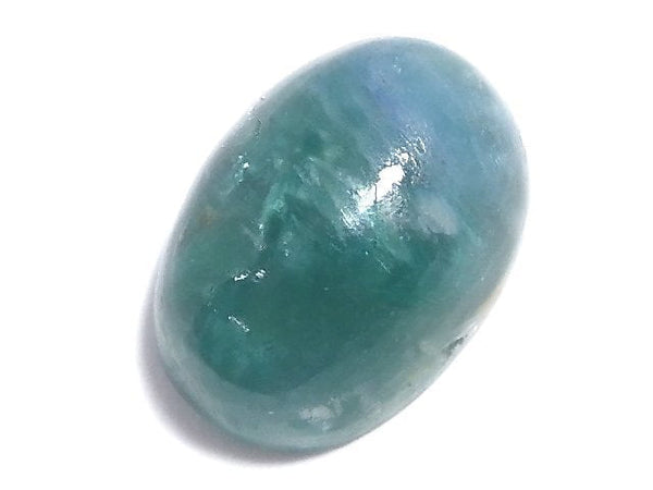 [Video][One of a kind] Green Mica Cabochon 1pc NO.29