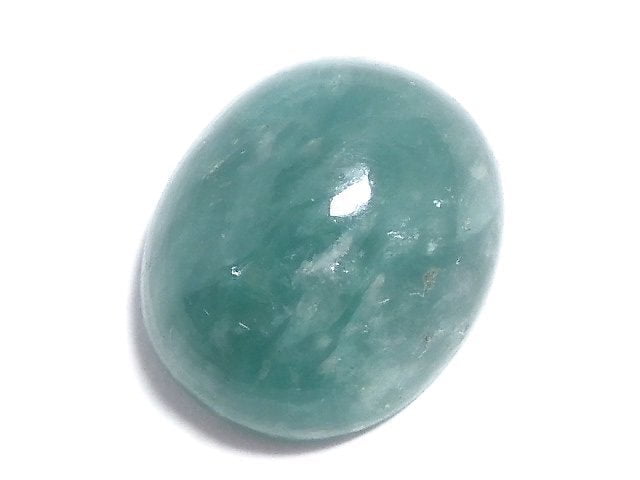 [Video][One of a kind] Green Mica Cabochon 1pc NO.30