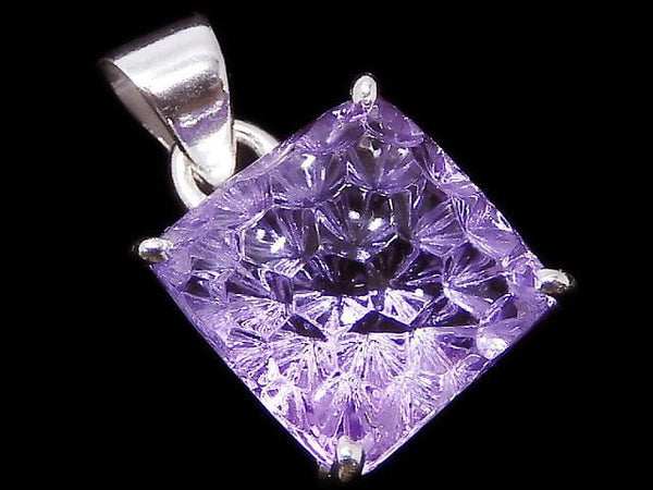 [Video][One of a kind] High Quality Amethyst AAA Pendant Silver925 NO.2