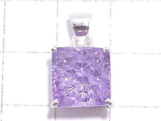 [Video][One of a kind] High Quality Amethyst AAA Pendant Silver925 NO.2