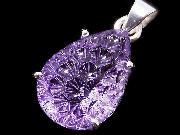 [Video][One of a kind] High Quality Amethyst AAA Pendant Silver925 NO.6