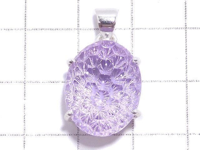 [Video][One of a kind] High Quality Amethyst AAA Pendant Silver925 NO.9