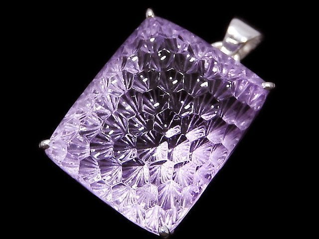 [Video][One of a kind] High Quality Amethyst AAA Pendant Silver925 NO.10