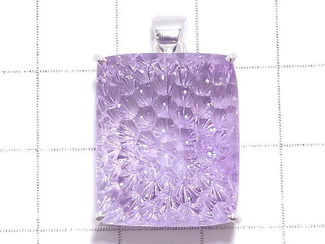 [Video][One of a kind] High Quality Amethyst AAA Pendant Silver925 NO.10
