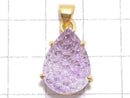 [Video][One of a kind] High Quality Amethyst AAA Pendant 18KGP NO.17