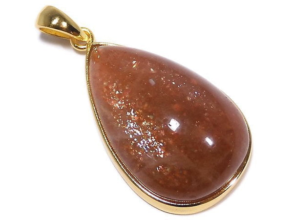 [Video][One of a kind] Sunstone AAA Pendant 18KGP NO.1