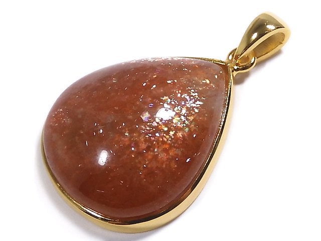 [Video][One of a kind] Sunstone AAA Pendant 18KGP NO.3