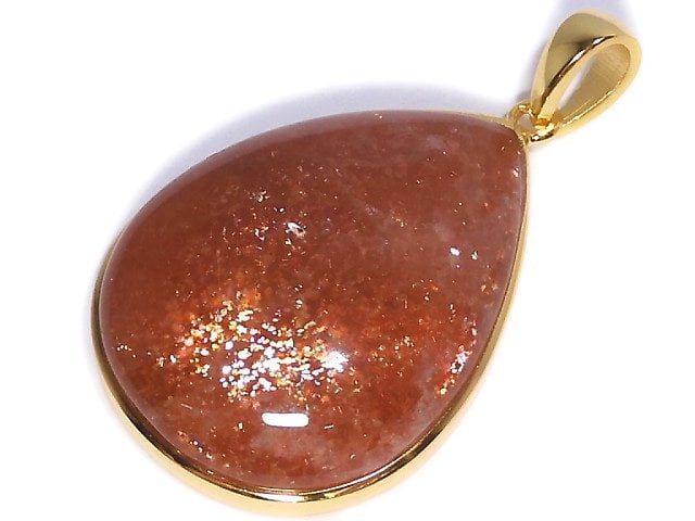 [Video][One of a kind] Sunstone AAA Pendant 18KGP NO.8