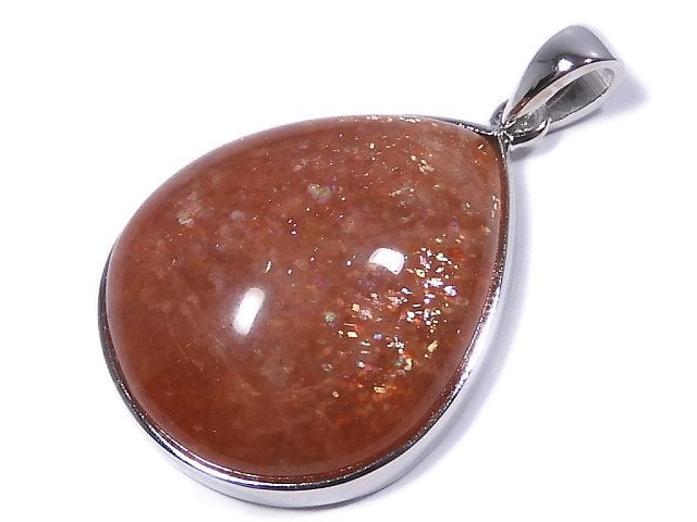 [Video][One of a kind] Sunstone AAA Pendant Silver925 NO.15