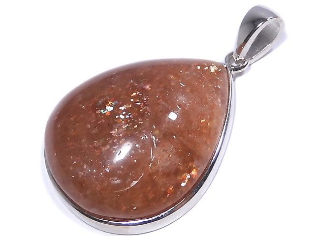 [Video][One of a kind] Sunstone AAA Pendant Silver925 NO.16