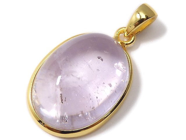 [Video][One of a kind] Kunzite AAA Pendant 18KGP NO.17