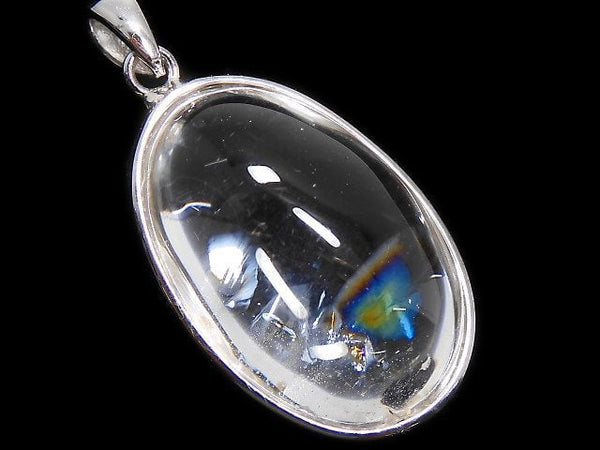 [Video][One of a kind] Iris Quartz AAA- Pendant Silver925 NO.47