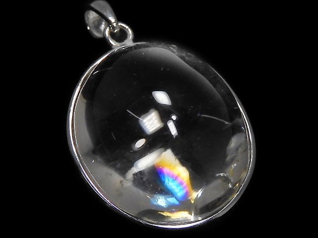 [Video][One of a kind] Iris Quartz AAA- Pendant Silver925 NO.49