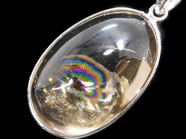 [Video][One of a kind] Iris Quartz AAA- Pendant Silver925 NO.52