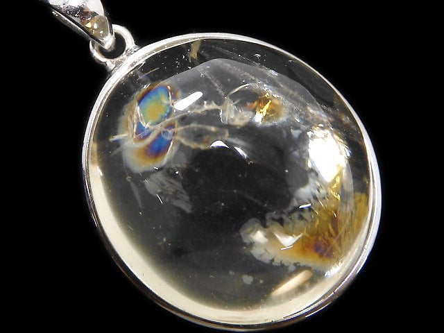 [Video][One of a kind] Iris Quartz AAA- Pendant Silver925 NO.53