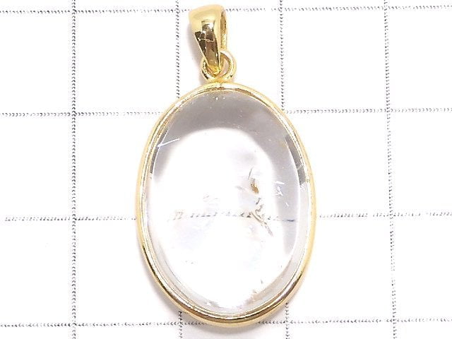 [Video][One of a kind] Iris Quartz AAA- Pendant 18KGP NO.59