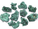 [Video][One of a kind] Malachite Rough Stone 10pcs set NO.2