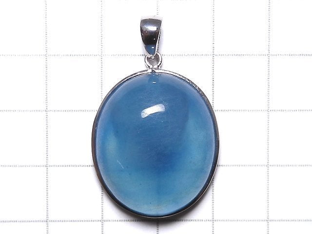 [Video][One of a kind] Aquamarine AA++ Pendant Silver925 NO.13