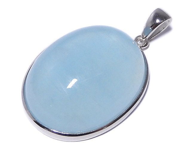 [Video][One of a kind] Aquamarine AA++ Pendant Silver925 NO.14