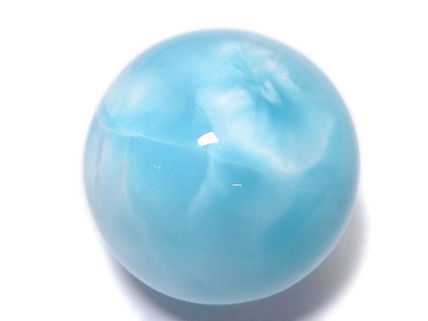 [Video][One of a kind] Larimar Pectolite AAA Sphere, Round 26mm 1pc NO.102