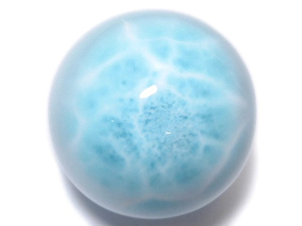 [Video][One of a kind] Larimar Pectolite AAA Sphere, Round 28.5mm 1pc NO.108