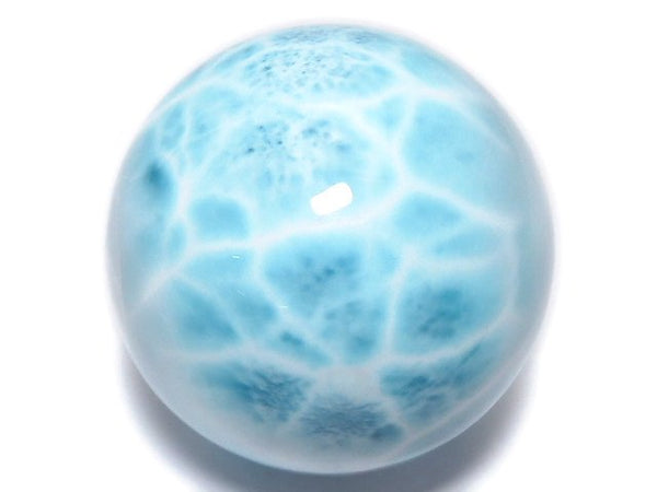 [Video][One of a kind] Larimar Pectolite AAA Sphere, Round 34.5mm 1pc NO.111