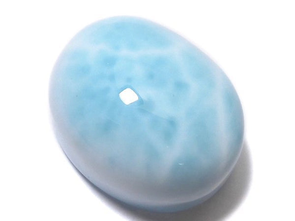 [Video][One of a kind] Larimar Pectolite AAA- Cabochon 1pc NO.703