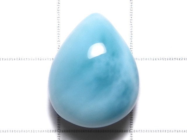 [Video][One of a kind] Larimar Pectolite AAA- Cabochon 1pc NO.705