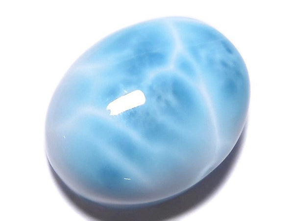 [Video][One of a kind] Larimar Pectolite AAA- Cabochon 1pc NO.711