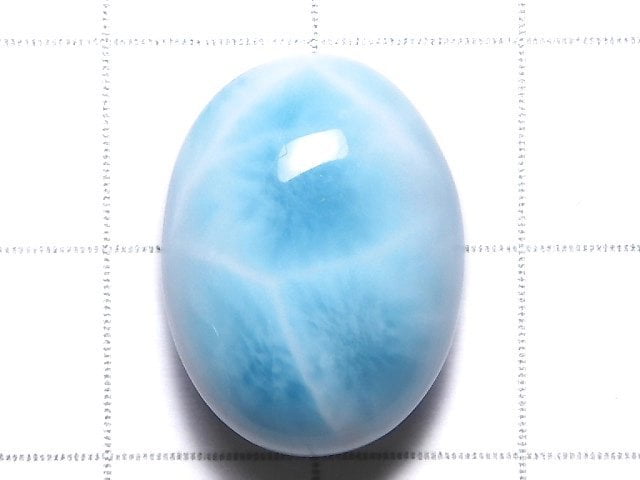 [Video][One of a kind] Larimar Pectolite AAA- Cabochon 1pc NO.716