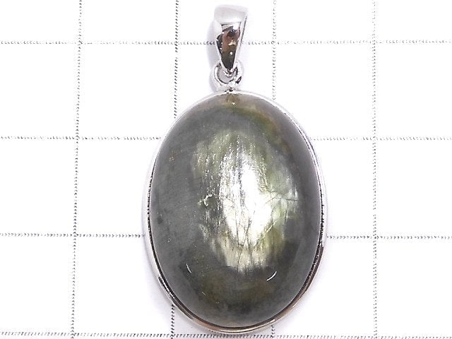 [Video][One of a kind] Chrome Diopside Pendant Silver925 NO.11