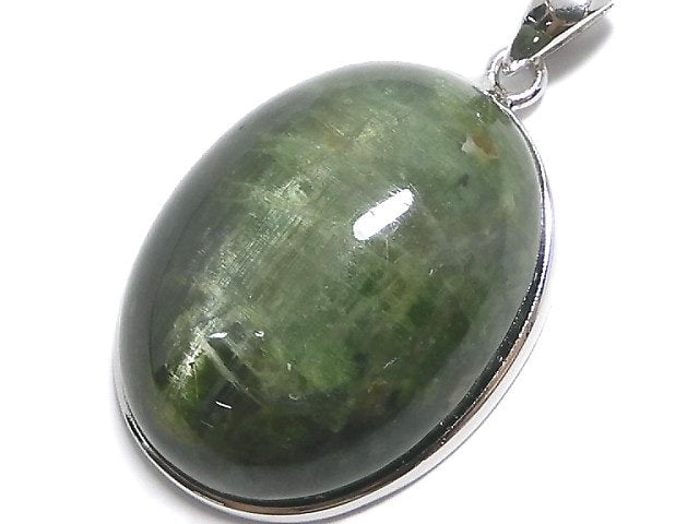 [Video][One of a kind] Chrome Diopside Pendant Silver925 NO.12