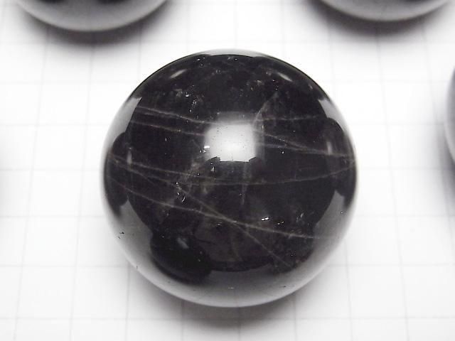 [Video] Morion Crystal Quartz AA+ Sphere, Round 37mm-43mm 1pc