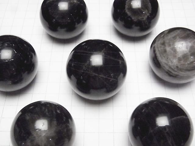 [Video] Morion Crystal Quartz AA+ Sphere, Round 37mm-43mm 1pc