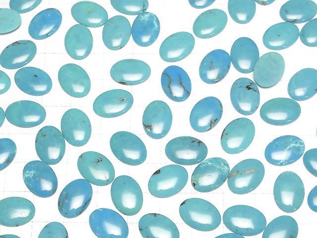 [Video]Turquoise AAA- Oval Cabochon 14x10mm 3pcs