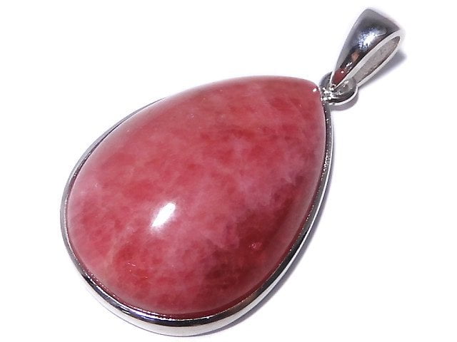 [Video][One of a kind] Rhodonite AAA Pendant Silver925 NO.7