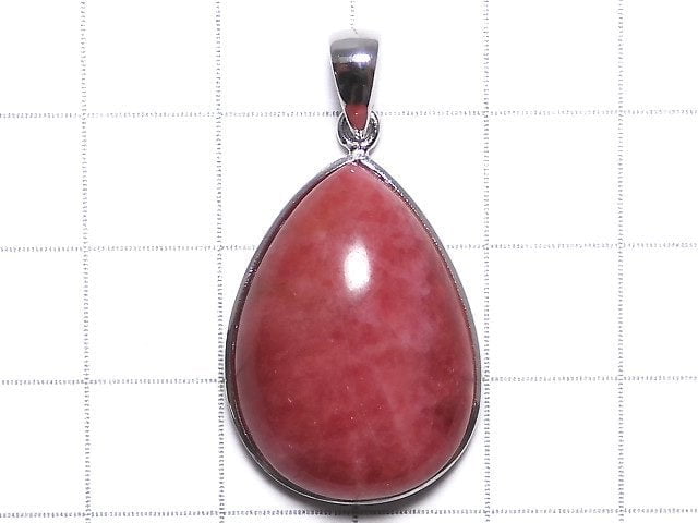 [Video][One of a kind] Rhodonite AAA Pendant Silver925 NO.7