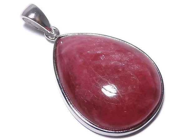 [Video][One of a kind] Rhodonite AAA Pendant Silver925 NO.9