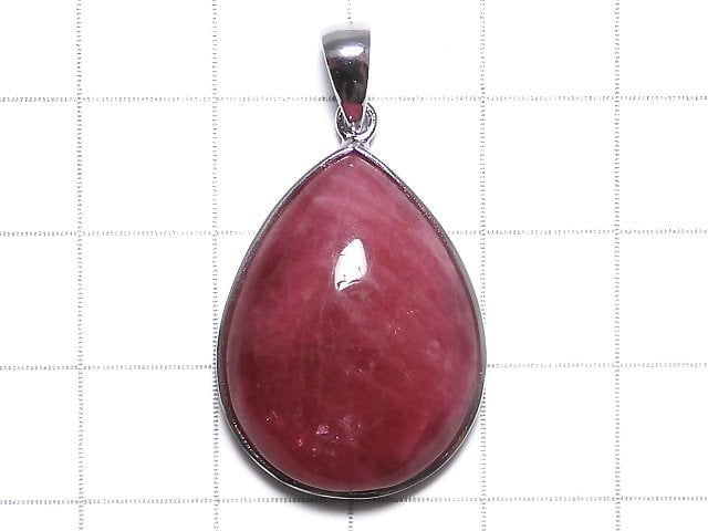 [Video][One of a kind] Rhodonite AAA Pendant Silver925 NO.9