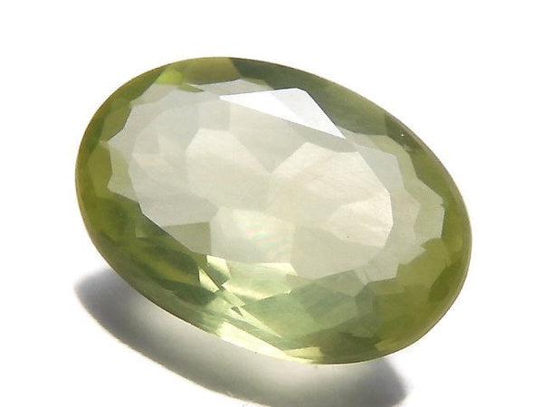 [Video][One of a kind] High Quality Green Enstatite Loose stone Faceted 1pc NO.50