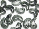 [Video] Seraphinite AAA Comma Shaped Bead 30x19mm 1pc