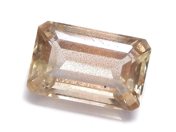 [Video][One of a kind] High Quality Oregon Sunstone AAA Loose stone Faceted 1pc NO.197