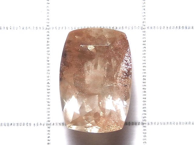 [Video][One of a kind] High Quality Oregon Sunstone AAA Loose stone Faceted 1pc NO.205