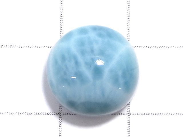 [Video][One of a kind] Larimar Pectolite AAA- Cabochon 1pc NO.603